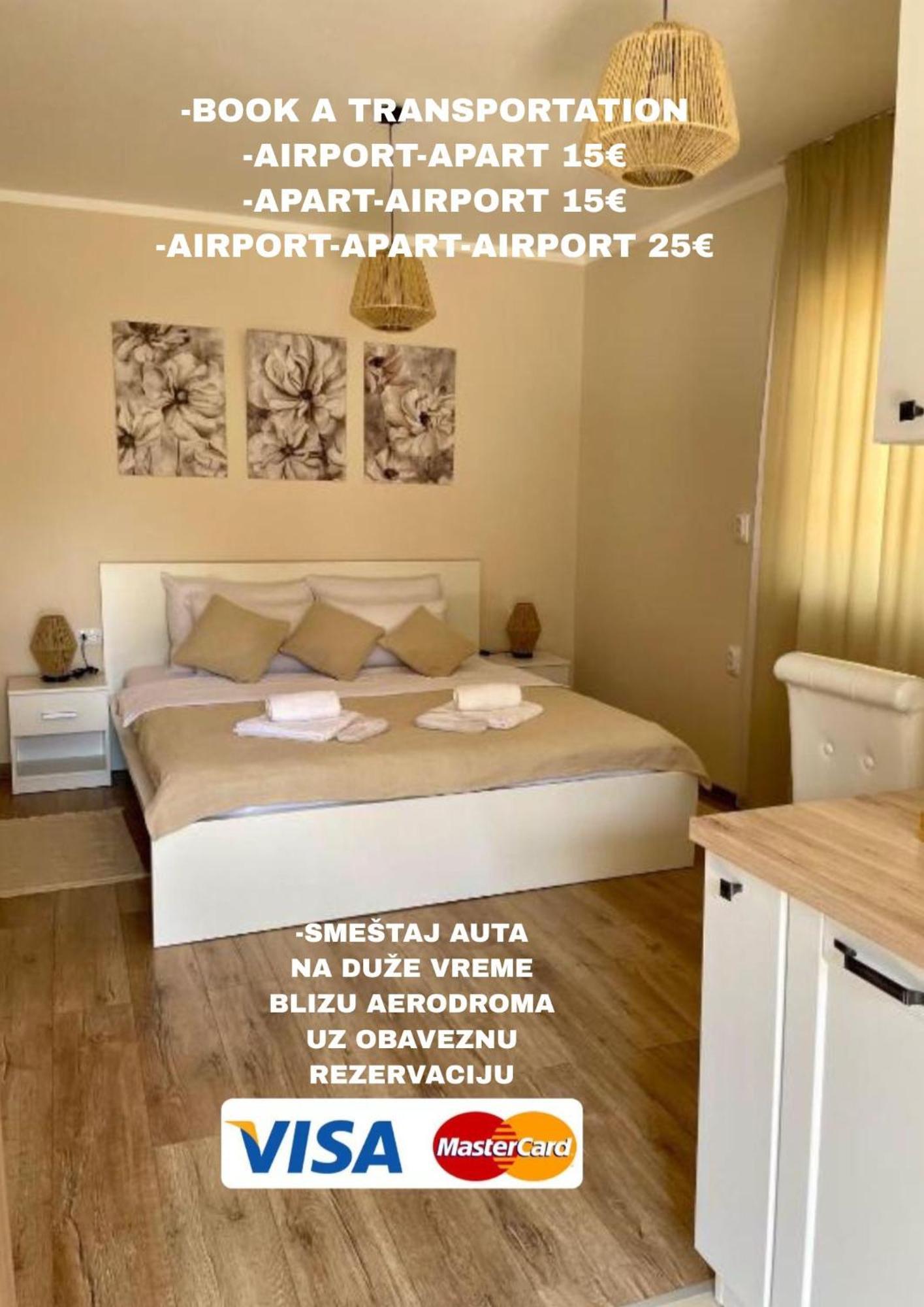 Airport Apartments Alexandra Surcin Екстер'єр фото